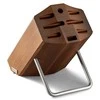 6 peilis and 2 accessories block