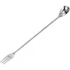 BAR PROFESSIONAL Baro šaukštas su šakute, ilgis 40 cm, plieno