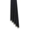 BAREQ Juodi vamzdeliai 8x140 mm (100 vnt.)