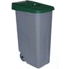 Basket DE-23250 lid with opening, žalias