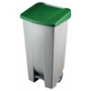 Basket solid lid DE-23400, žalias