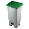 Basket solid lid DE-23400, žalias