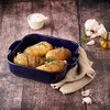 PEUGEOT APPOLIA kvadratinis indas 21 cm mėlynas