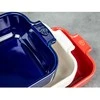 PEUGEOT APPOLIA stačiakampis indas 32 cm mėlynas