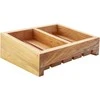 Box GN 1/2, slanted, 2 compartments, Tropos