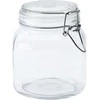 Buckle jar, 1 l, low, 4 pcs
