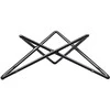 Buffet base Star, 26x23x10 cm, juodas