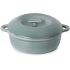 Chafing dish, short, 4 l, pilkas, Bombance