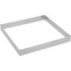 De Buyer Confectionery rim, perforated, 17.5x17.5x2 cm