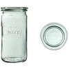 Weck Cylinder jar, 340 ml, with lid, Zylinder, 6 pcs
