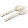 CREAM Šakutė ir šaukštas, 29,3 cm, kreminės spalvos, „Paestum“ kolekcija