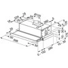 Įmontuojamas gartraukis Franke Telescopic Glass FTC 601 WH GL, 110.0439.277, baltas stiklas