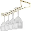 Glass hanger brass