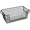 GN 1/3 basket, opened, juodas