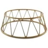 Buffet base, 25 cm, auksinis