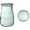 Stiklainis, 1750 ml, su dangteliu, „Tulip“, 4 vnt.