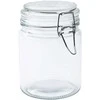 Jar, 700 ml, with buckle, 4 pcs