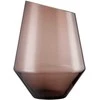 Large vase Smoky, Diamonds