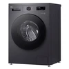 LG | Skalbimo mašina | F4X1009NMB | Energy efficiency class A | Front loading | Skalbimo talpa 9kg | 1400 RPM | Gylis 55 cm | Plotis 60 cm | Ekranas | LED | Steam function | Direct drive | Wi-Fi | Graphite Juodas