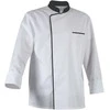 Long-sleeve jacket, baltas, pilkas border, L, Energy
