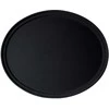 Cambro Non-slip tray, 68.5x56 cm, oval, juodas, Camtread