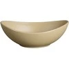 Oval bowl, 18x13 cm, beige