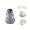 Piping tip, rose, 11 mm