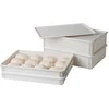 Pizza dough container lid