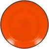 RAK PORCELAIN Plokščia lėkštė, apvali 24 cm, oranžinė FIRE