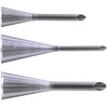 Set of 3 steel filling tubes