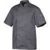 Short-sleeve jacket, anthracite, L, Nero