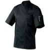 Short-sleeve jacket, juodas XXL, Nero