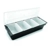 Paderno Spice container, 50x16x9 cm with 4 containers 750 ml in set