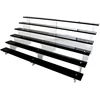 Tribune display unit, 70x37x36 cm, juodas