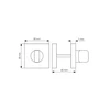 Morelli Luxury WC suktukas LUX-WC-S5