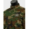 Mil-Tec OD PVC SKULL W.SWORDS 3D PATCH W.HOOK&amp;LOOP CLOS.