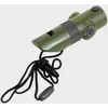 Mil-Tec Survival švilpukas 6 in 1 Olive