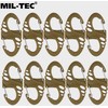 Karabinai Mil-Tec S-hook, 10vnt., Coyote