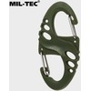 Mil-Tec S-Hook karabinų rinkinys - Žalias