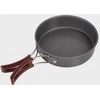 Mil-Tec Cook Set Stainless Steel 1 Person Vieno asmens kelioninis virtuvės reikmenų rinkinys