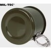 Mil-Tec Metalinis puodelis su karabinu 500 ml žalia