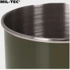 Mil-Tec Metalinis puodelis su karabinu 500 ml žalia