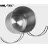 Mil-Tec nerūdijančio plieno puodelis 600 ml (VIELINĖ RANKENA)