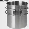 Nerūdijančio plieno puodelis Mil-tec 800ml