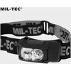 Mil-Tec Juodas LED 4 SPALVŲ PRIEKINIS ŽIBINTAS