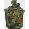 Turistinė gertuvė Vandens butelis Mil-Tec LC2 US 1000 ml BW Tarn