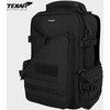 Turistinis kuprinė URBAN 33L, Texar, 7 kišenės, kvėpuojanti nugara ir petnešos, molle sistema ir suspaudimo diržai, velcro lipdukai, juoda