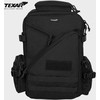 Turistinis kuprinė URBAN 33L, Texar, 7 kišenės, kvėpuojanti nugara ir petnešos, molle sistema ir suspaudimo diržai, velcro lipdukai, juoda
