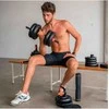 Daugiafunkcinis svarmenų hantelių rinkinys 40kg