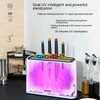 Išmanus pjaustymo lentelių ir peilių rinkinys su UV sterilizacija
